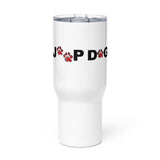 Jeep Dog Travel mug with a handle